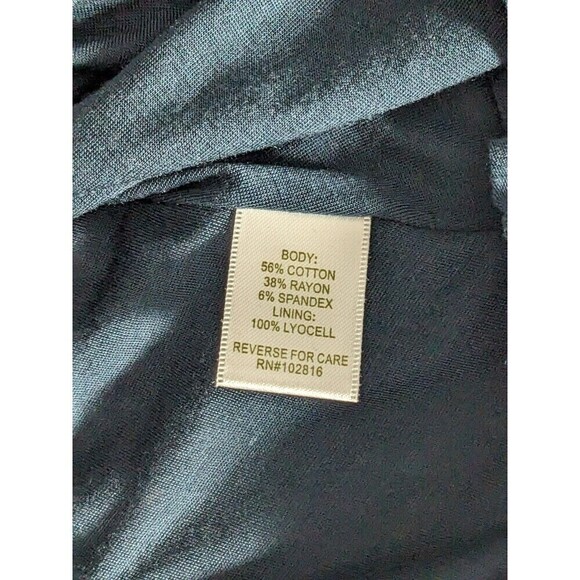 Garnet Hill Size 16 Garden party Dress Knit Pink Purple Cap Sleeve Chic N56 - Picture 7 of 8